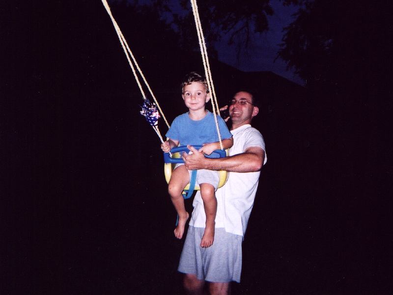 Swingin' with Daddy